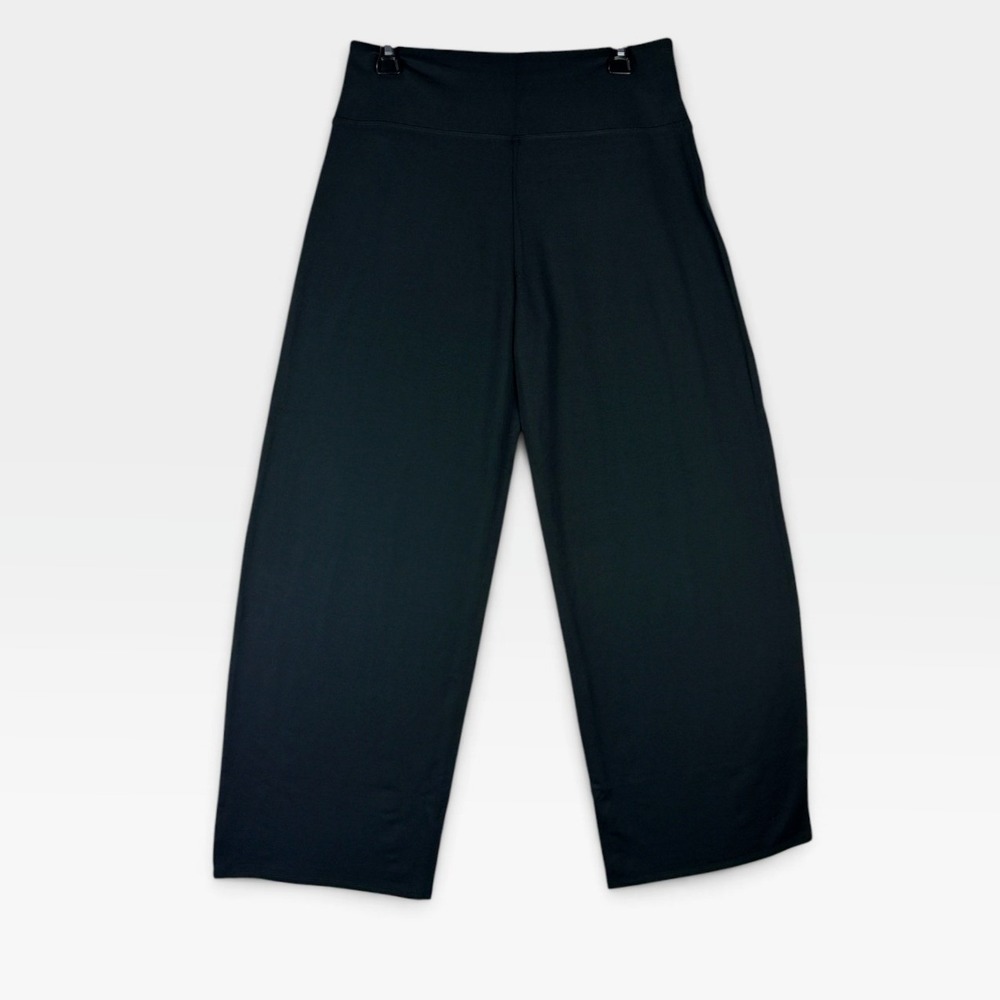 J.Jill Pants Wearever Smooth-Fit Full Leg Womens S Black Wide Leg Stretch NEW